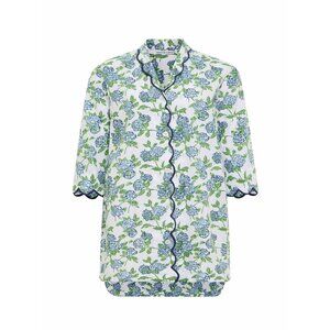 Heidi Carey White Hydrangea Nightshirt Size Small 51187